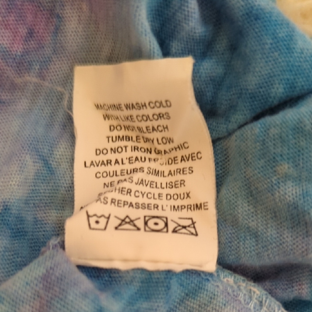 Spiritual Gangster Blue and Purple Tie Dye Tank Size Large - Picture 12 of 12